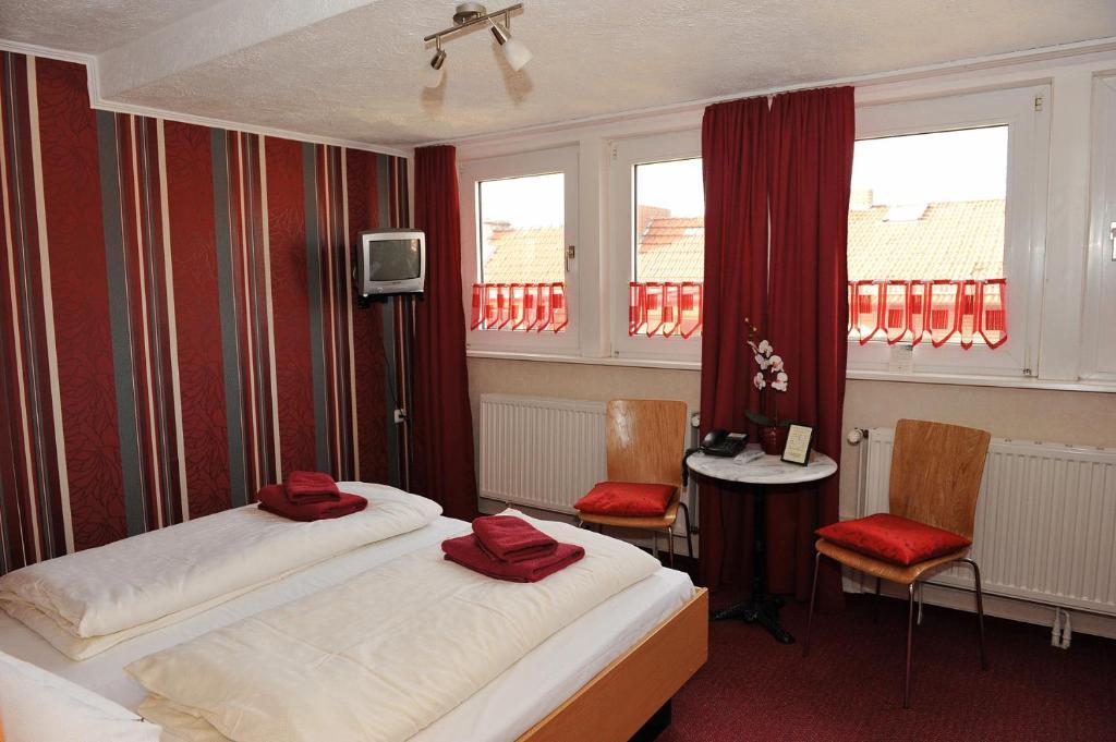 Hotel-Pension Haus Neustadt Bréma Szoba fotó